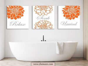 طراحی حمام با وان