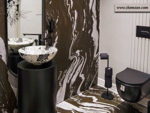 دکوراسیون مدرن لوکس حمام