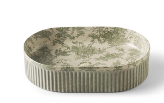 روشویی-گلدار-سبز