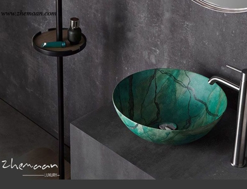روشویی سنگی لاکچری